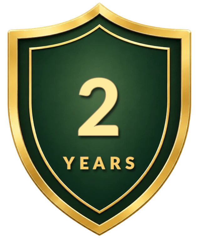 2 Years Warranty shield